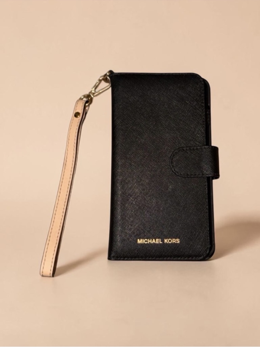 Michael Kors Saffiano Leather Folio iPhone 7 Case